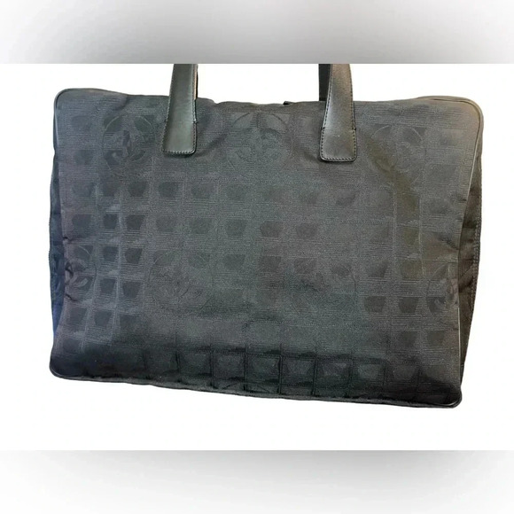 CHANEL Jacquard Nylon Tote - Picture 6 of 15